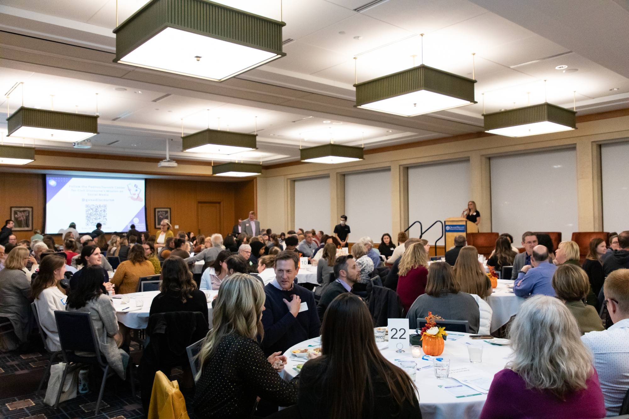Seidman Forum during last year's event
